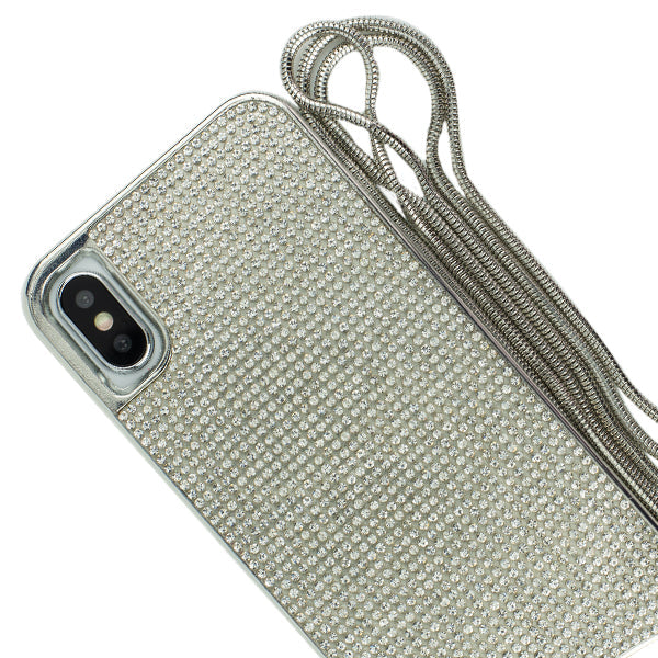 Bling Tpu Skin Cross Body Case Iphone 10