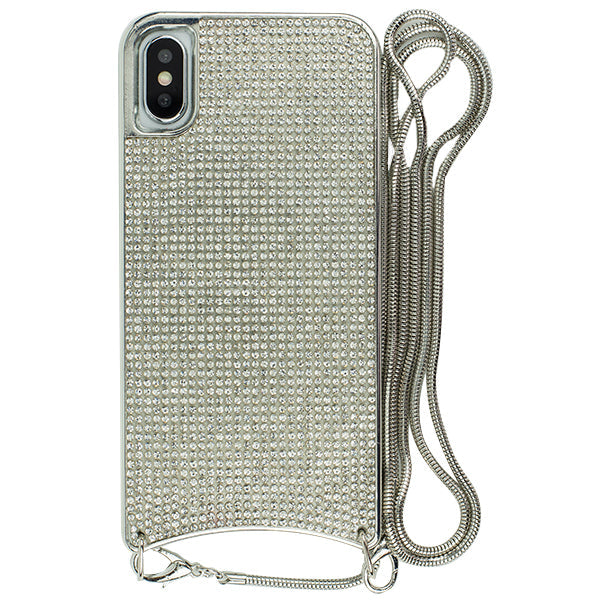 Bling Tpu Skin Cross Body Case Iphone 10