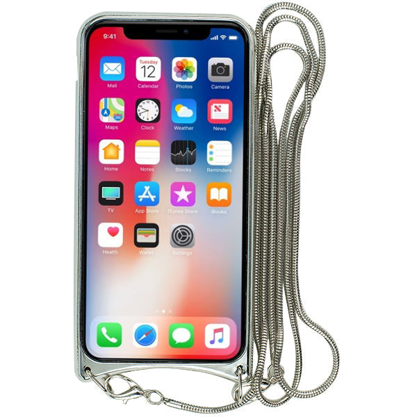 Bling Tpu Skin Cross Body Case Iphone 10
