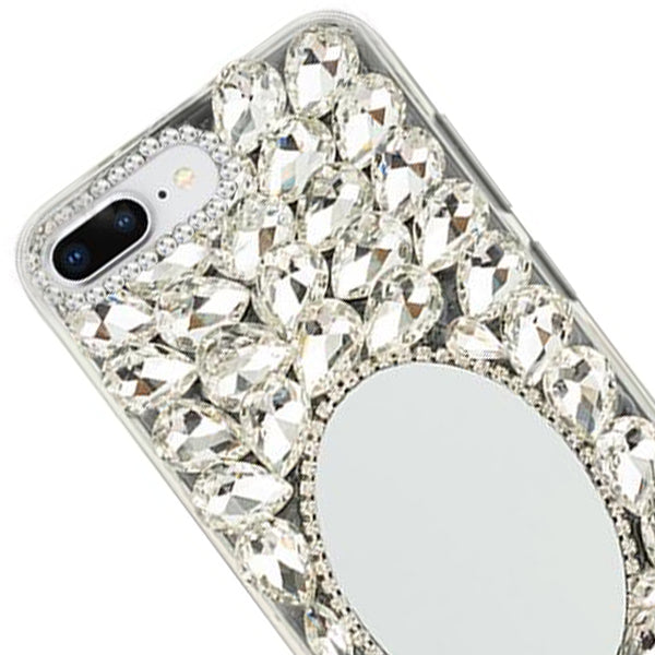 Handmade Mirror Silver Case Iphone 7/8 Plus