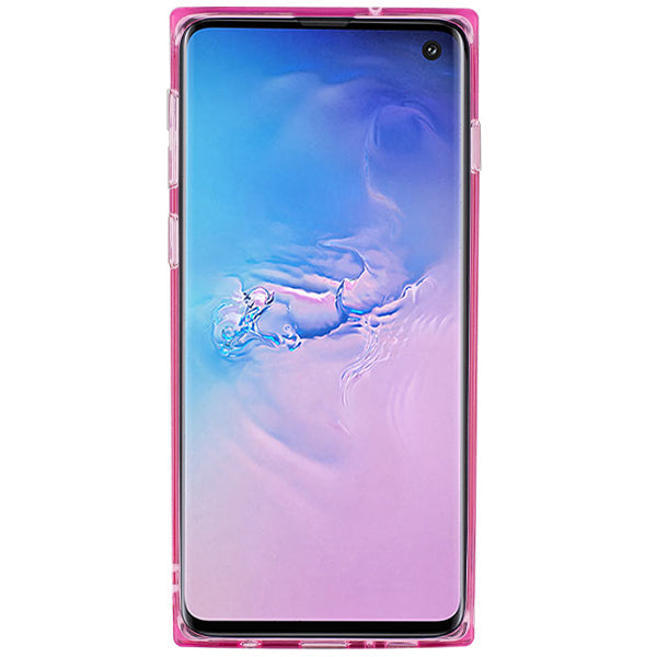 Square Pink Skin Samsung S10