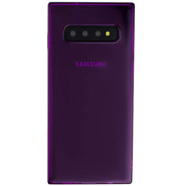 Square Purple Samsung S10 Plus