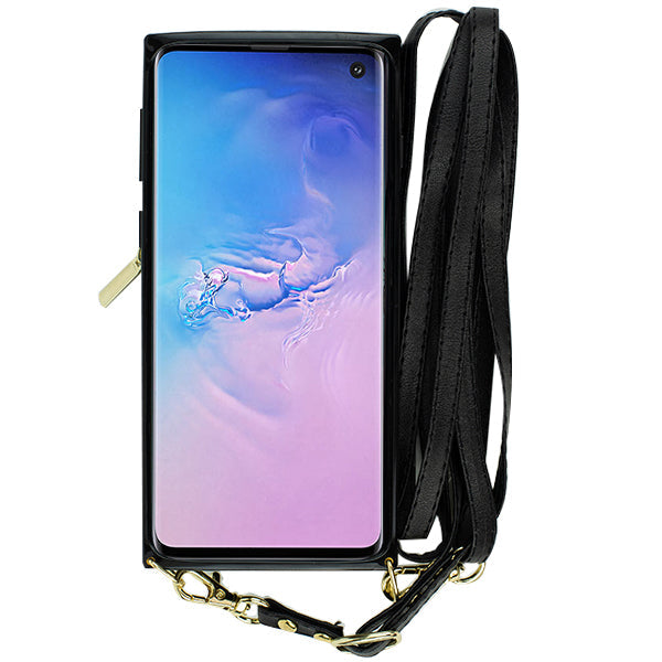 Crossbody Pouch Black Case Samsung S10