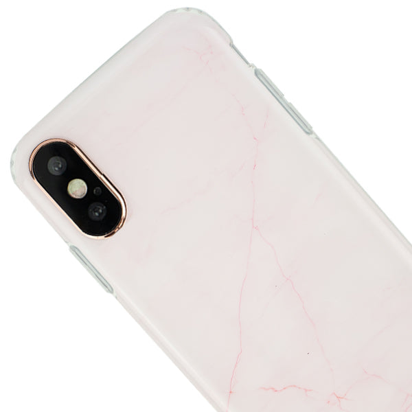 Pink Marble Hard Case iphone XS MAX