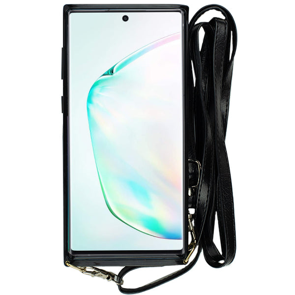Crossbody Pouch Black Case Samsung Note 10