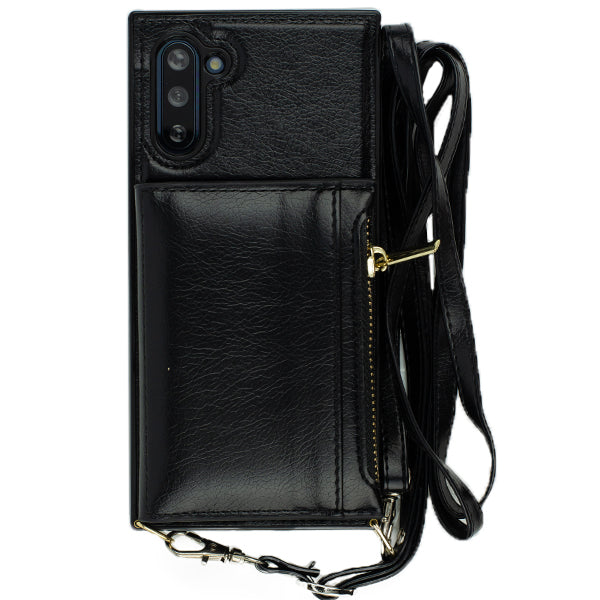 Crossbody Pouch Black Case Samsung Note 10