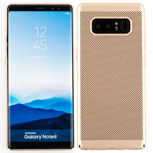 Super Thin Rubberized Gold Case Note 8 - Bling Cases.com
