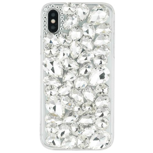 Handmade Silver Bling Case Iphone 10/X/XS - Bling Cases.com