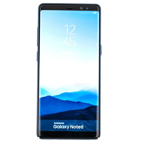 Super Thin Rubberized Blue Case Note 8 - Bling Cases.com