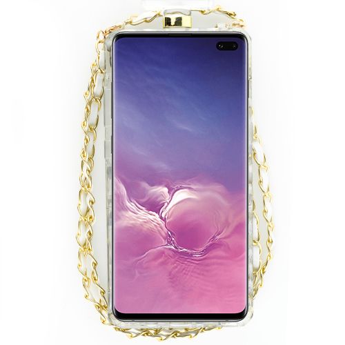 Handmade Silver Stones Bottle Case Samsung S10 Plus