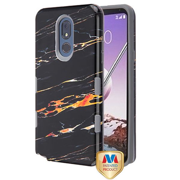 Marble Black Gold For Stylo 5 - Bling Cases.com