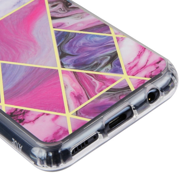 Marble Purple Case Samsung A10E - Bling Cases.com