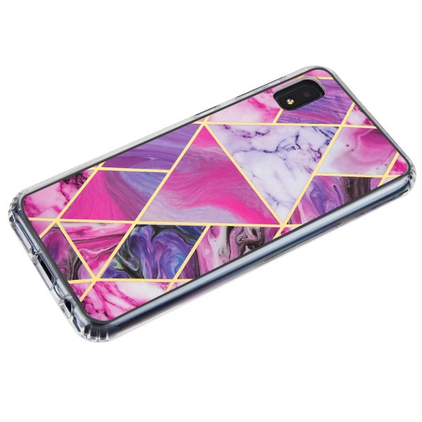 Marble Purple Case Samsung A10E - Bling Cases.com