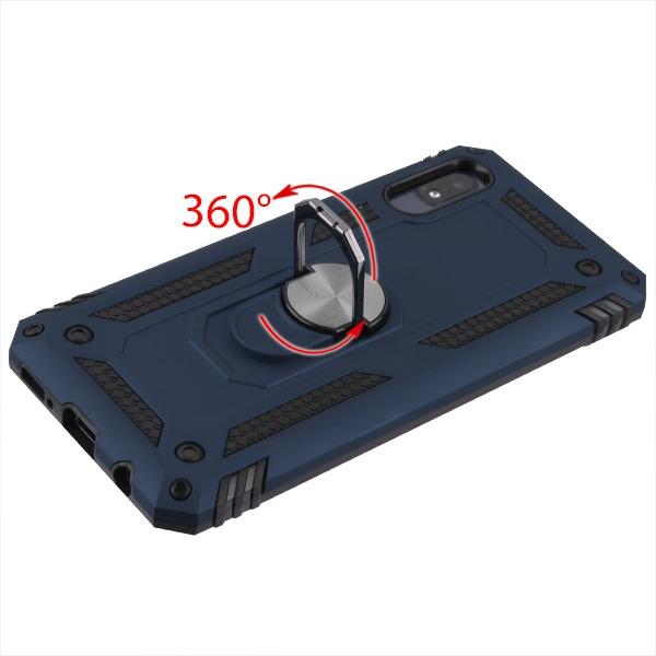 Hybrid Ring Case Blue Samsung A10E - Bling Cases.com