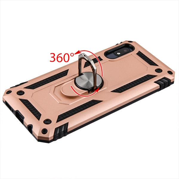 Hybrid Ring Case Rose Gold Samsung A10E - Bling Cases.com