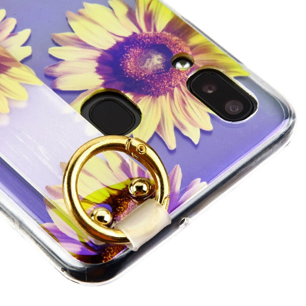 Sunflowers Handle Case Samsung A20/A50 - Bling Cases.com