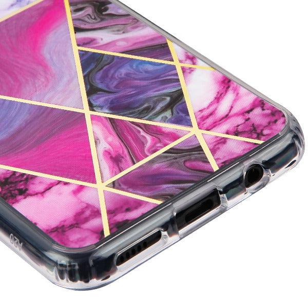 Marble Purple Case Samsung A20/A50 - Bling Cases.com