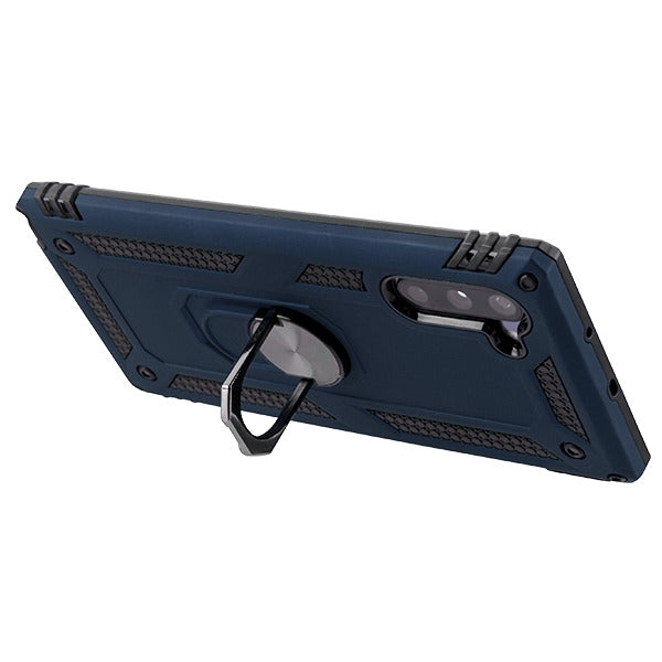 Hybrid Ring Blue Case Samsung Note 10 - Bling Cases.com