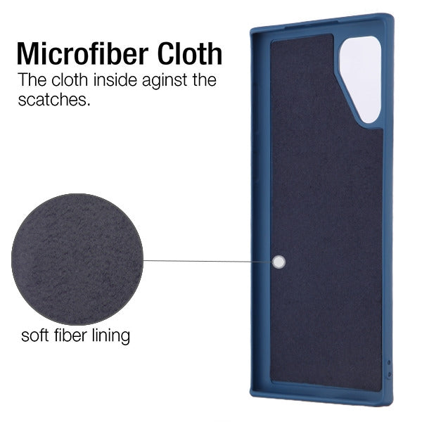 Silicon Skin Blue Samsung Note 10 - Bling Cases.com