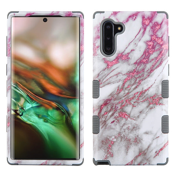 Hybrid Marble Pink Samsung Note 10 - Bling Cases.com