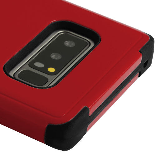 Military Grade Red Kickstand Case Samsung Note 8 - Bling Cases.com