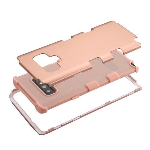 Hybrid Rose Gold Samsung Note 9 - Bling Cases.com