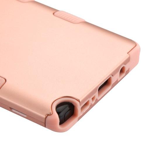 Hybrid Rose Gold Samsung Note 9 - Bling Cases.com