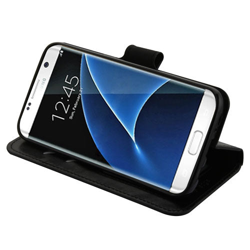 Wallet Black Samsung S7 Edge - Bling Cases.com