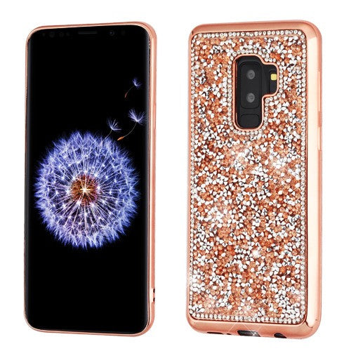 Bling Chrome Rose Gold Samsung S9 Plus - Bling Cases.com