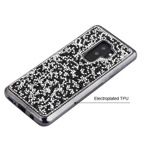 Bling Chrome Black Samsung S9 Plus - Bling Cases.com