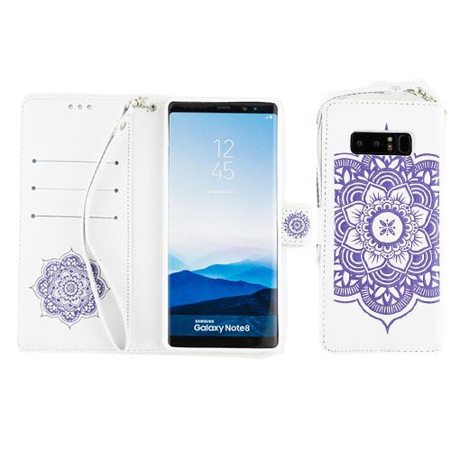 Dream Catcher Wallet Purple Note 8 - Bling Cases.com