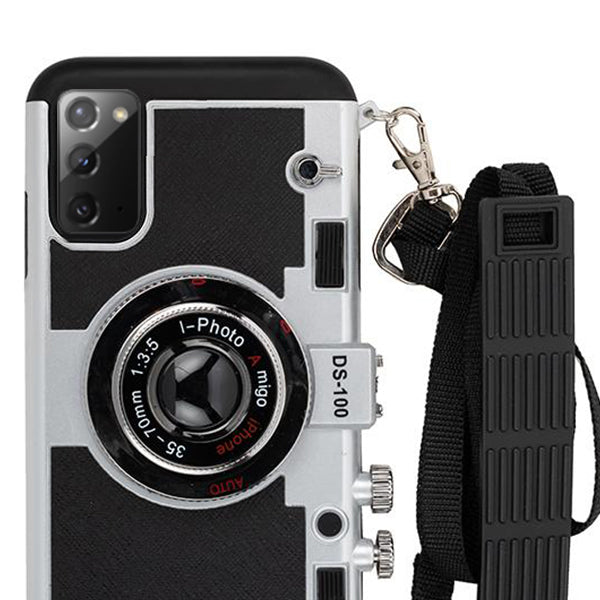 Camera Silver Case Samsung Note 20