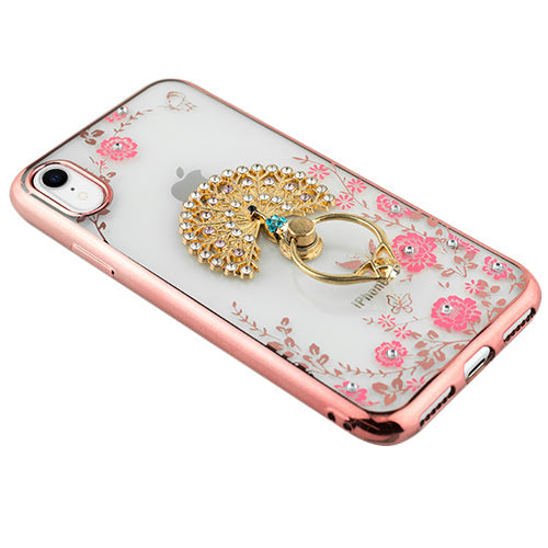 Peacock Ring Holder Case IPhone XR