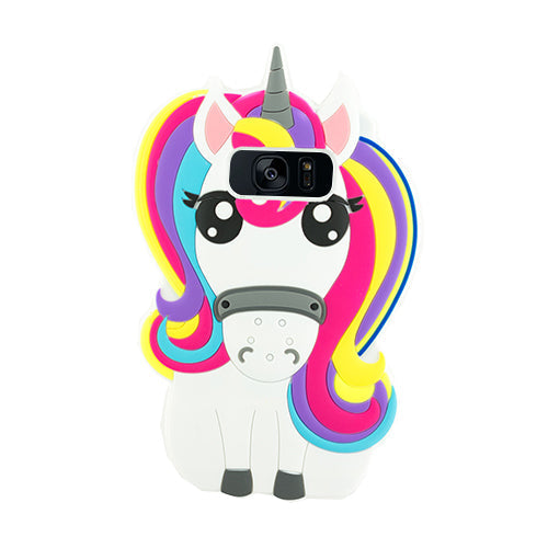 Unicorn Rainbow Silicone S7