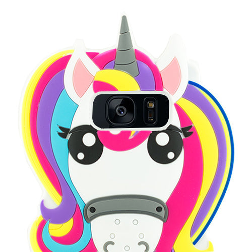 Unicorn Rainbow Silicone S7
