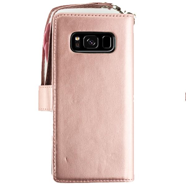 Detachable Wallet Rose Gold S8 Plus