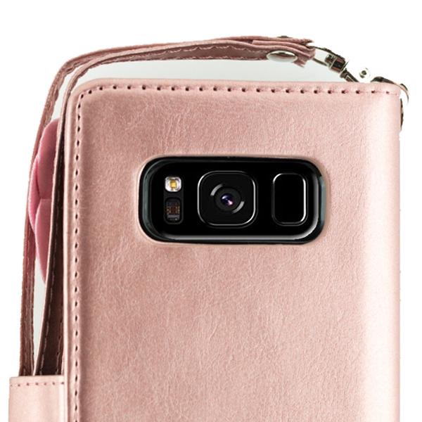 Detachable Wallet Rose Gold S8 Plus