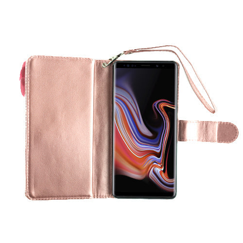 Handmade  Bling Flowers Detachable Note 9