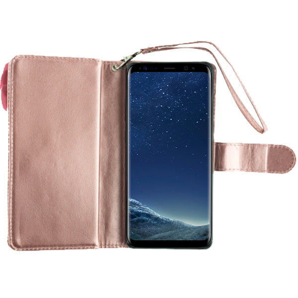 Detachable Wallet Rose Gold S8