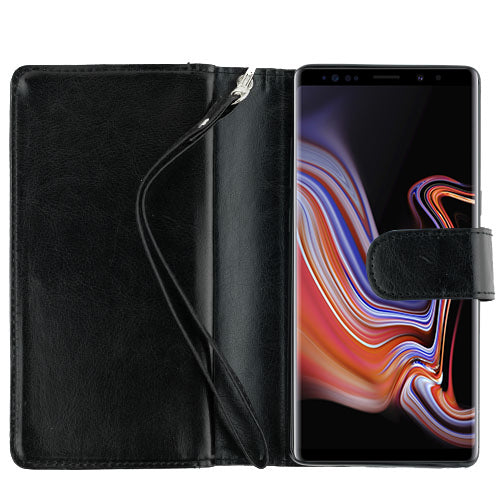 Fur Grey Wallet Detachable Note 9