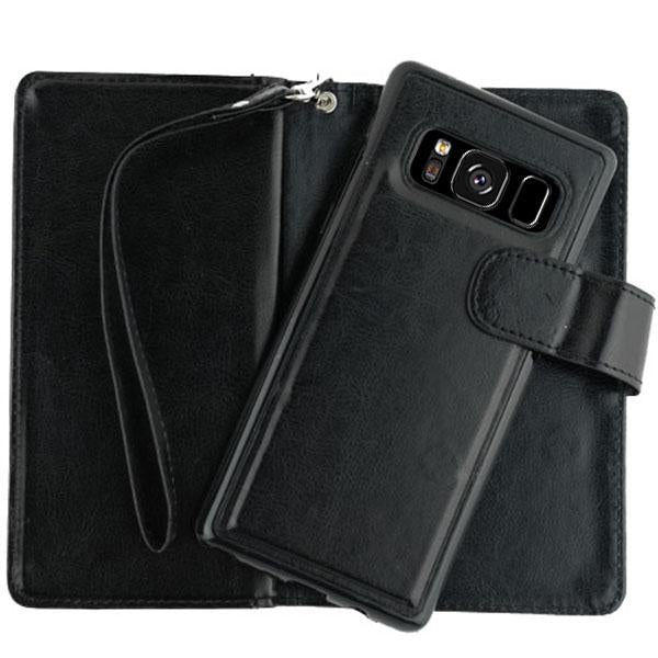 Fur Black Wallet Detachable S8