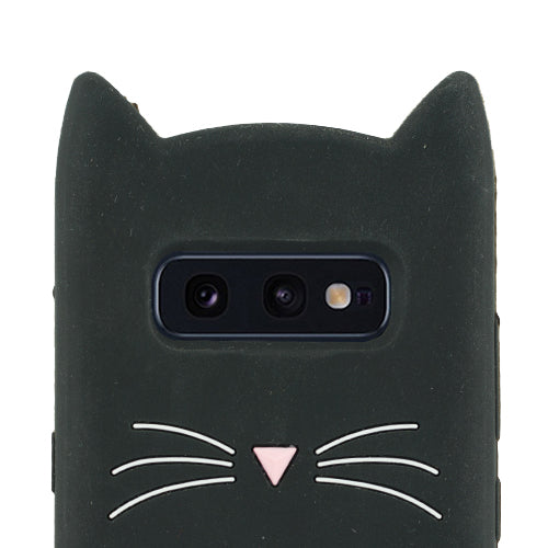 Silicone Cat Black Samsung S10e