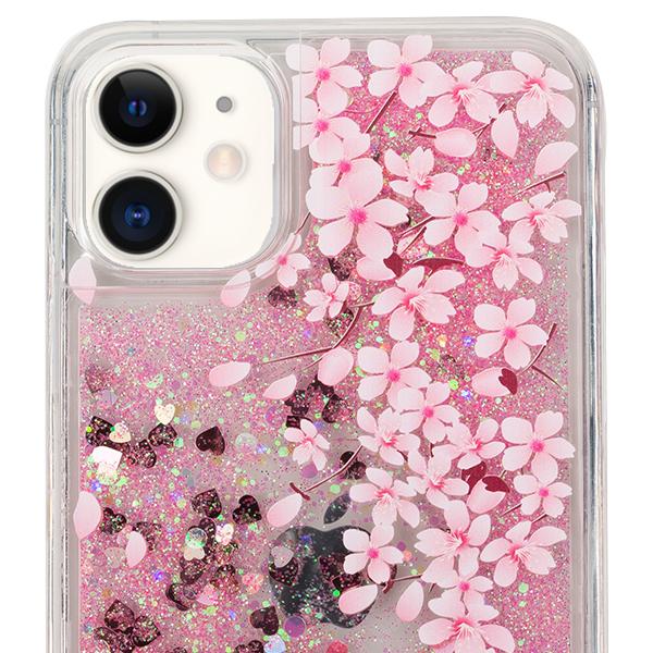 Orchid Flowers Liquid Case Iphone 12 Mini