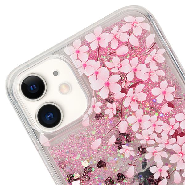 Orchid Flowers Liquid Case Iphone 12 Mini