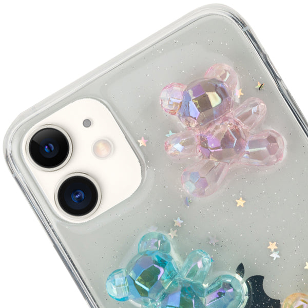 Crystal Teddy Bear 3D Case iphone 11