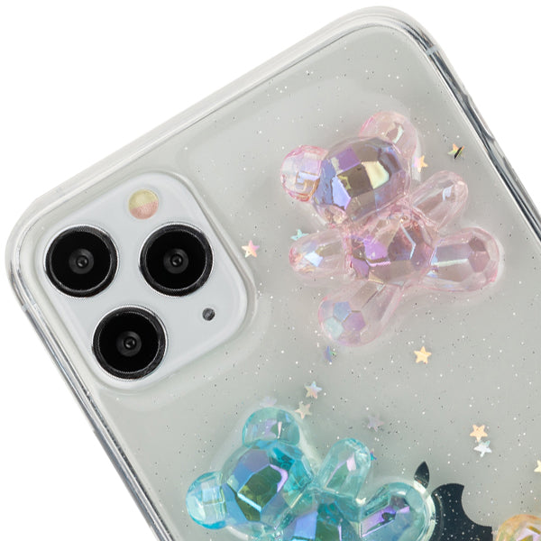 Crystal Teddy Bear 3D Case iphone 11 Pro Max
