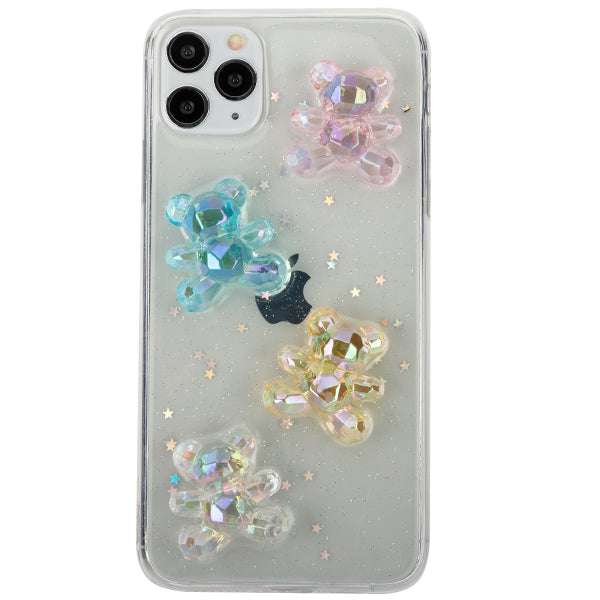 Crystal Teddy Bear 3D Case iphone 11 Pro Max