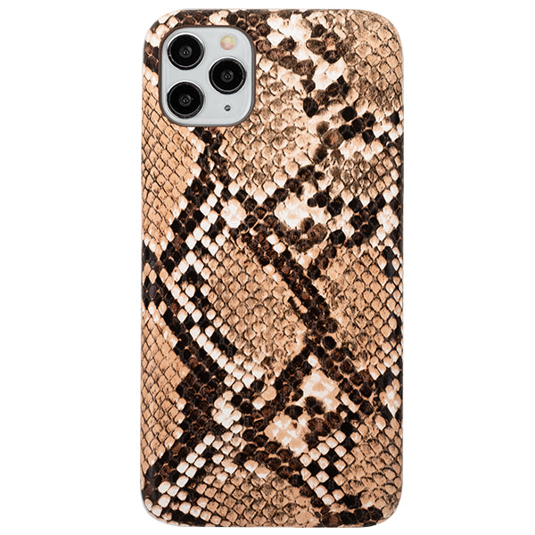 Snake Style Brown Case IPhone 12/12 Pro
