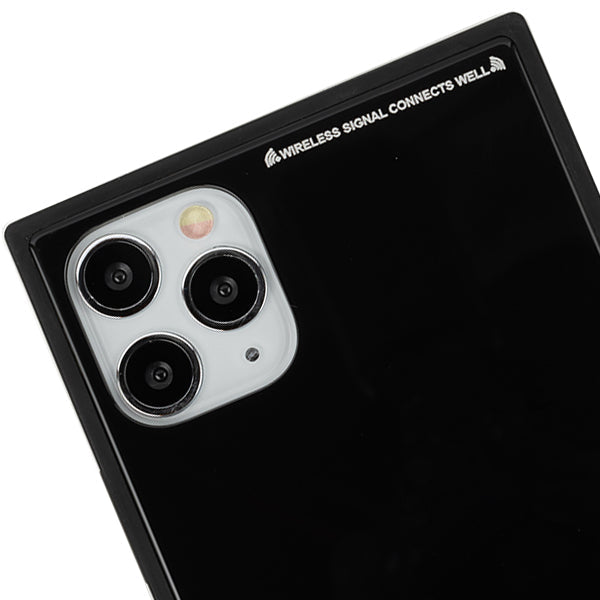 Square Hard Box Black Case Iphone 11 Pro