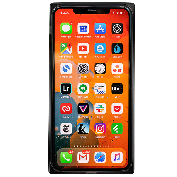Square Box Black Skin IPhone 12/12 Pro